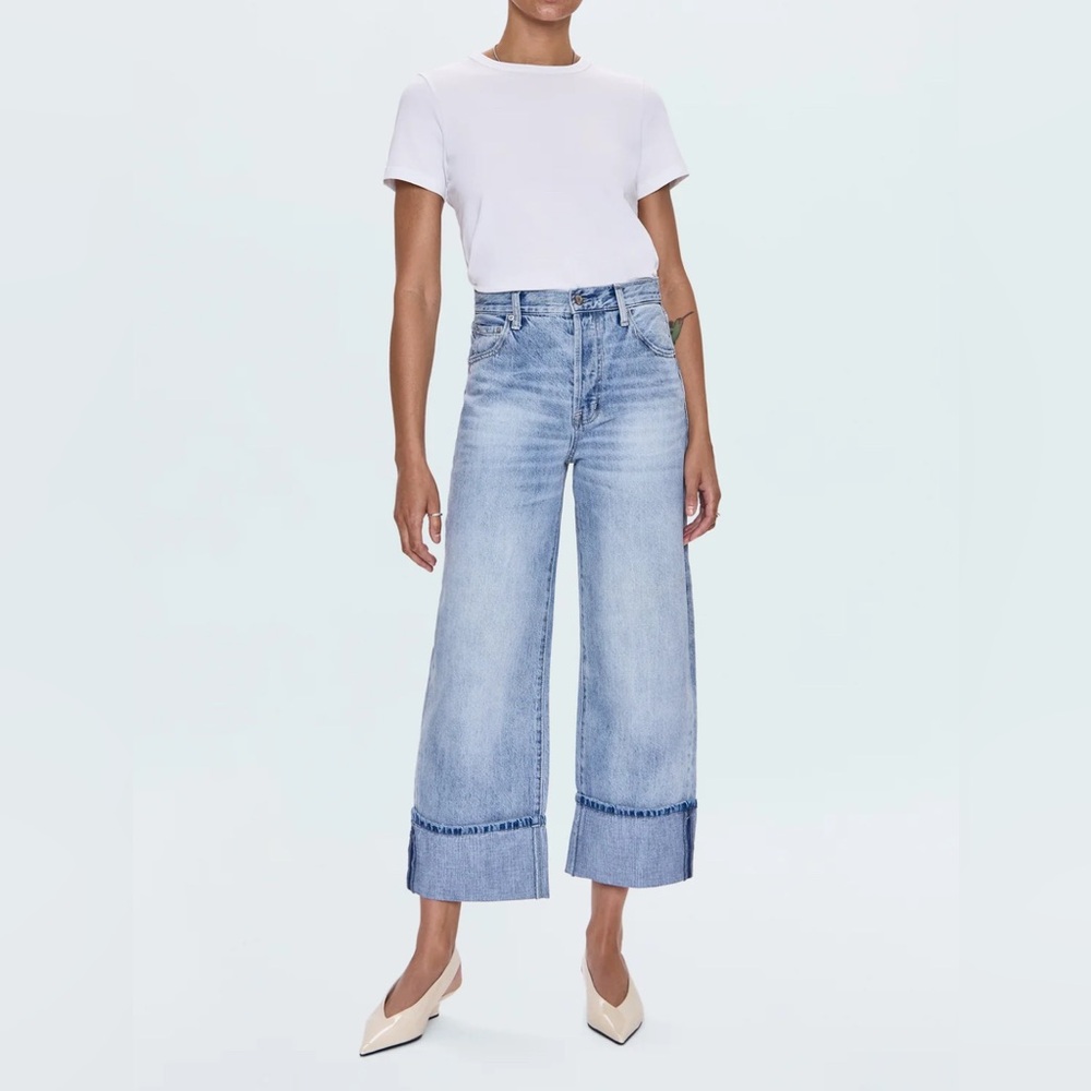 Pistola Ryder High Rise Cuffed Jeans - Essex
